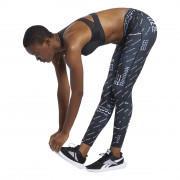 Strumpbyxor för kvinnor Reebok Workout Ready AOP Tight