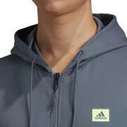 Jacka adidas Designed to Move Motion Hooded Track