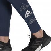 Leggings med hög midja för kvinnor adidas Essentials Stacked Logo