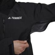 Regnjacka för kvinnor adidas Terrex Techrock Gore-Tex Pro