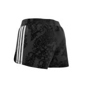 Shorts för kvinnor adidas Pacer 3-Stripes Woven Camo
