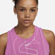 Linne för kvinnor Nike One Luxe Dri-Fit STD GRX