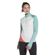 Sweatshirt med kvartsdragkedja för kvinnor Reebok Running