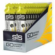 Förpackning med 30 energigeler Science in Sport Go Isotonic - Lemon & Lime - 60 ml