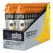 Förpackning med 30 energigeler Science in Sport Go Isotonic - Orange - 60 ml